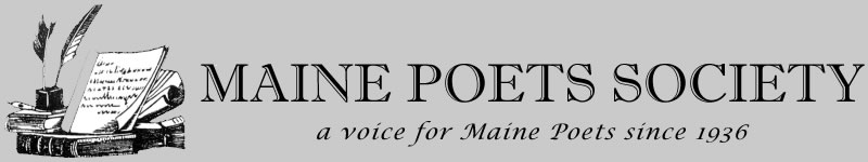 Maine Poet Society's logo.